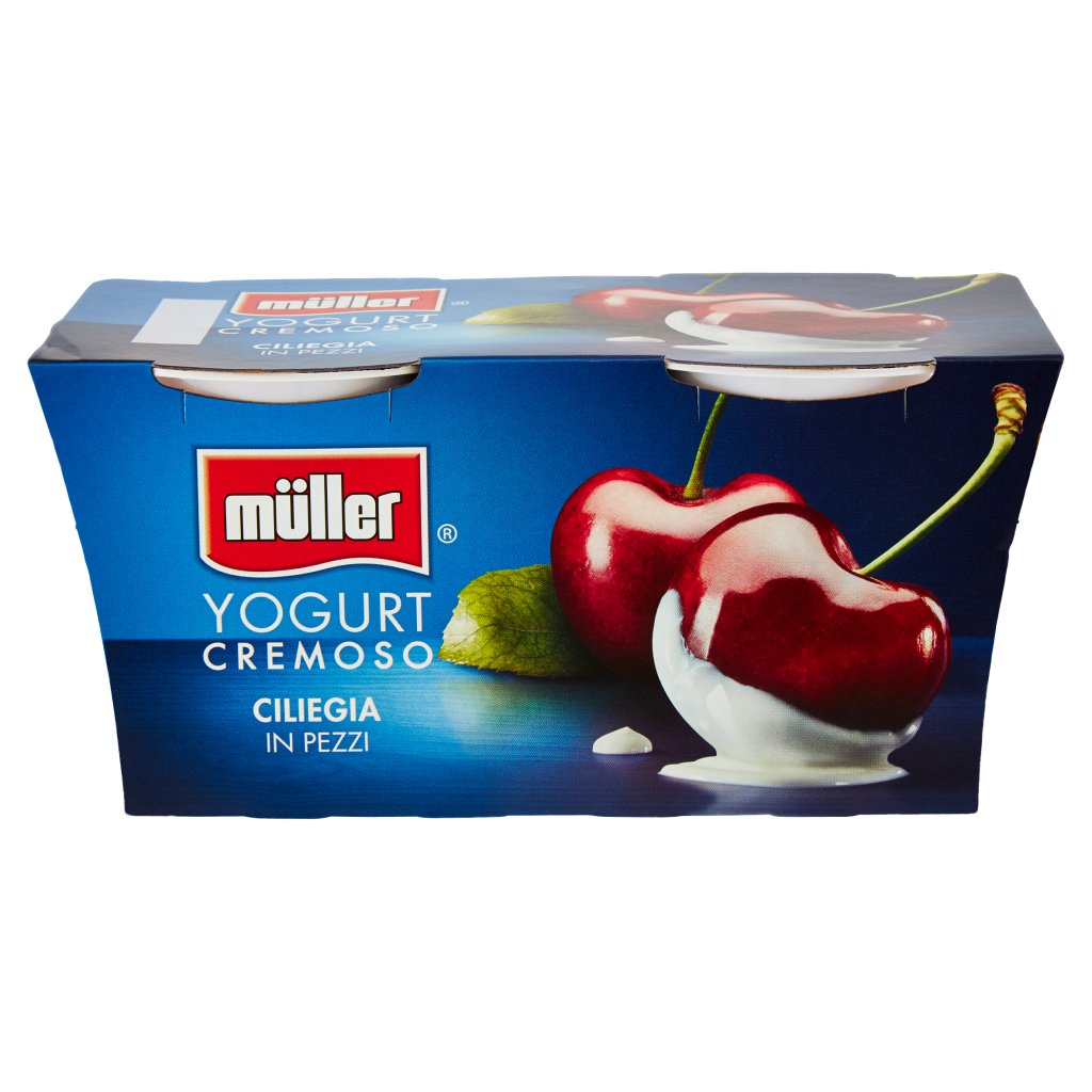 Müller Yogurt Cremoso Ciliegia in Pezzi